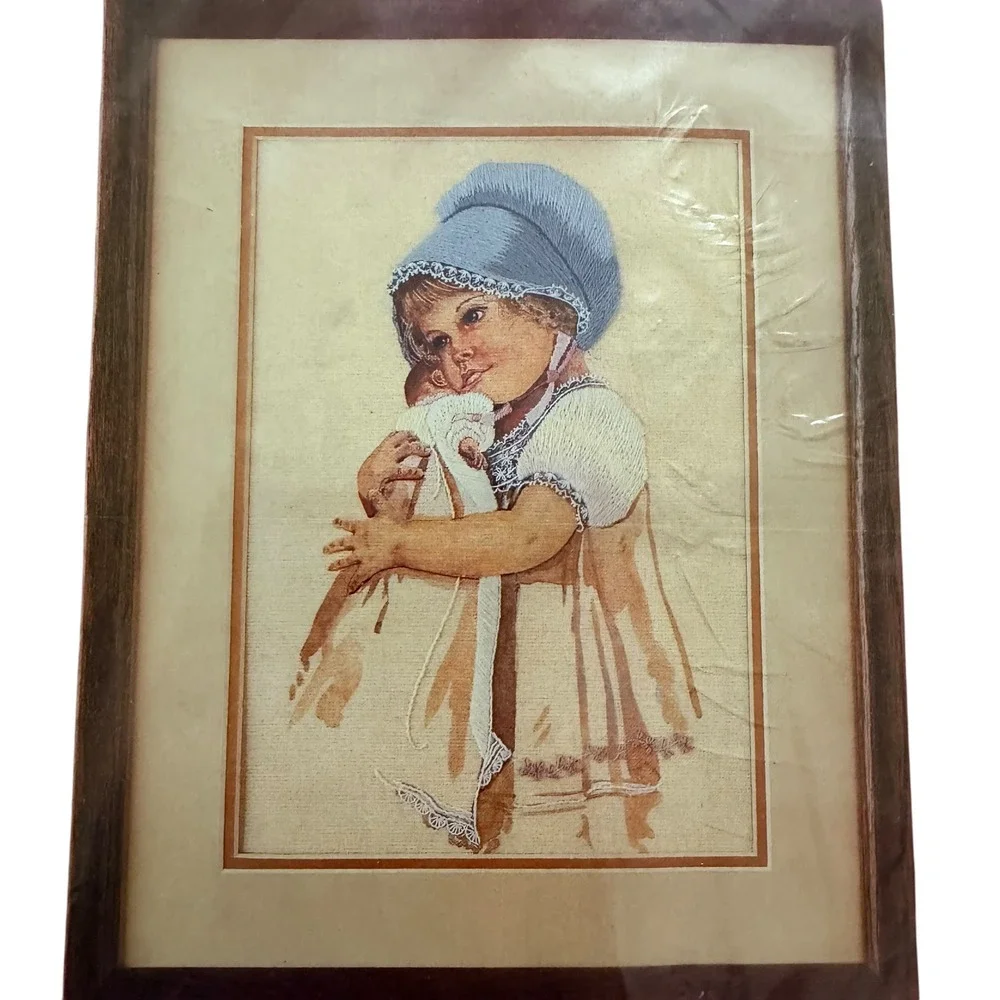 Vintage 1979 Jan Hagara Betsy Crewel Embroidery Kit Needle Treasures 00544